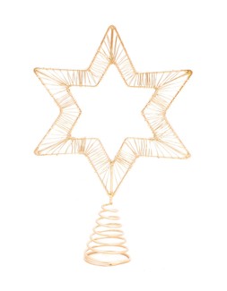 Rigel Star Tree Topper Gold &pound;12.99