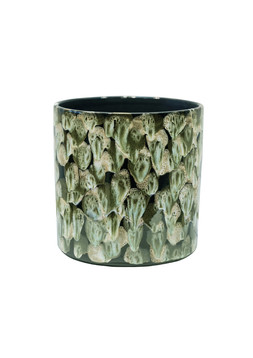 RIO REACTIVE GREEN SPOT PLANTER H13CM D14CM