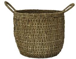 Seagrass Lined Basket Natural Small H25cm D30cm &pound;24.99, Large H30cm D35cm &pound;39.99