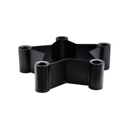 Star Centrepiece Dinner Candle Holder In Black £39.99