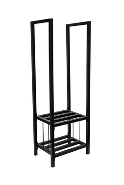 Tall Square Shelved Log Storage H120cm £174.99