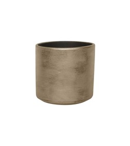 Tivoli Planter White Gold H15cm D17cm £19.99