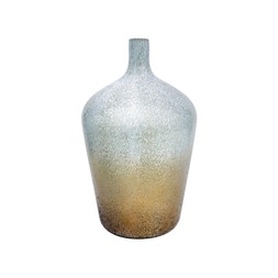Verre Stem Gold Frosted Vase H30cm W18cm £44.99