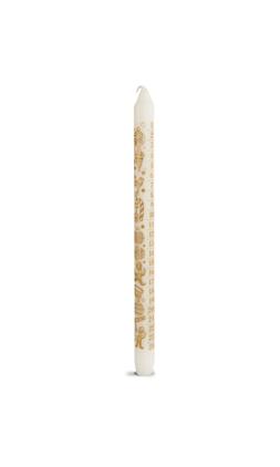 White Advent Candle &pound;3.99