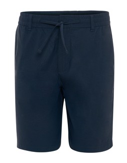 Navy Regular Fit Elasticated Waist Stretch Chino Shorts