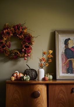 Rattan Pumpkin 20cm