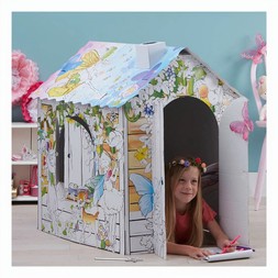 Hobbycraft Colour-In Cardboard Fairy Playhouse 88cm &pound;20