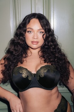 BOOST LACE PADDED BALCONY BRA £35.00 €55.00 AUS$85.95 CAD$79.00 & BOOST LACE TANGA BRIEF £16.00 €26.00 AUS$32.95 CAD$30.00- Available from October