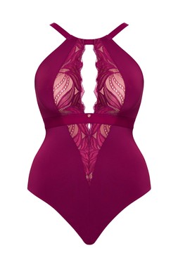 INDULGENCE STRETCH LACE BODY BERRY PURPLE