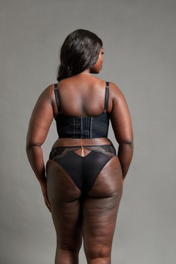 SHOWGIRL LONGLINE BALCONY BRA £48 €72 CAD99 AUD114.95 & SHOWGIRL TANGA BRIEF  £20 €31 CAD37 AUD40.95 - Available from October