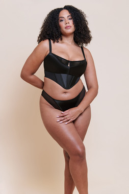 Unapologetic Black Bra £46 €68 CAD $90 AUS $98.95, Brazilian £16 €26 CAD $30 AUS $32.95 1