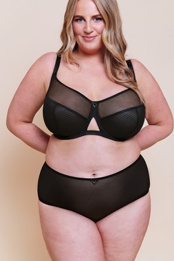 VICTORY BLACK SIDE SUPPORT BALCONY BRA £34  €51  USD$64 CAD$78 AUD$84.95 & SHORT £17  €26  USD$29 CAD$31 AUD$34.95