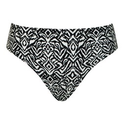 Wild Horizon Bikini Brief Black Print £22