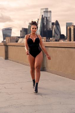 Icon Plunge Strapless Padded Body Black &pound;78 &euro;106 $156 CAD$196 AUD$196