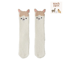Hinch Farm Childrens Plush Alpaca Socks
