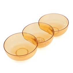 Summer 3 Piece Snack Bowl - Orange