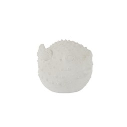 Coastal Retreat Ceramic Pufferfish