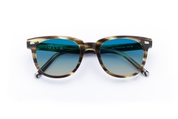 HOY OLIVE STRIPE Lenses Ocean Glow