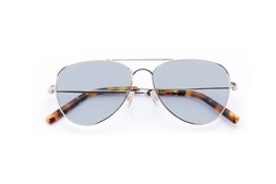 Lennox Chrome Gold Lenses Glacier £85