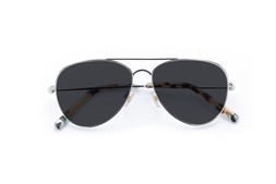 Lennox Chrome Silver Lenses Grey £85