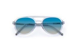 Nicol Light Grey Crystal Lenses Ocean Glow £85