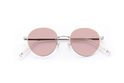 Reid Brushed Gold Lenses Blush £85