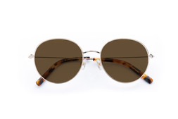 Roberston Brushed Gold Lenses Brown £85