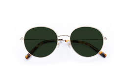 Roberston Brushed Gold Lenses Green £85