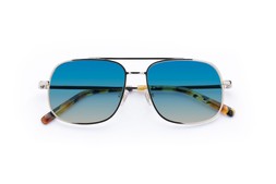 Sinclair Bright Gold Lenses Ocean Glow £85