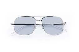 Sinclair Chrome Silver Lenses Glacier £85