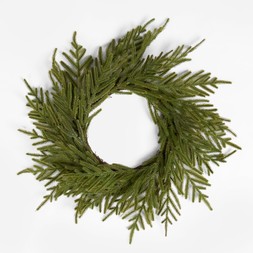 OHS Fir Greenery Wreath - Green
