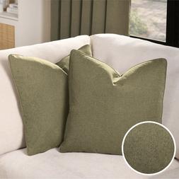 OHS Woven Texture Cushion Covers - Sage - £9.50 - 2 pack
