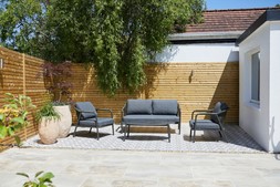 Oriana B, Seating area, Contemporary Urban Garden Project