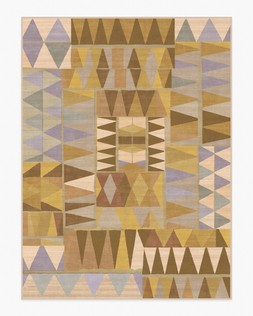 Ruggable Jungalow Collection Cadra Ochre 275 x 365cm Flatwoven £799, Tufted £1,049