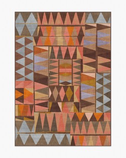 Ruggable Jungalow Collection Cadra Warm Brown 150 x 215cm Flatwoven £349, Tufted £479