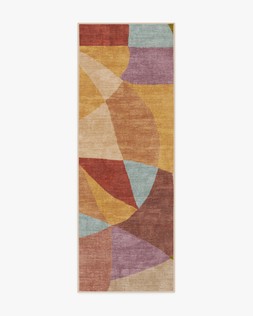 Ruggable Jungalow Collection Kayla Rust Multicolor 75 x 215cm Flatwoven £159, Tufted £189
