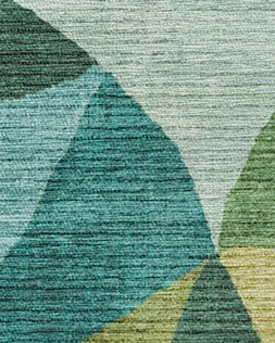 Ruggable Jungalow Collection Kayla Teal Green 150 x 215cm Flatwoven £349, Tufted £479 1