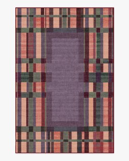 Ruggable - Jungalow Collection - Lad Mauve - 185 x 275 cm - Flatwoven £429, Tufted £599 (Aerial)