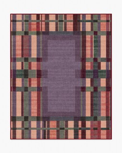 Ruggable - Jungalow Collection - Lad Mauve - 245 x 305 cm - Flatwoven £599, Tufted £849 (Aerial)