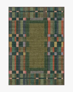 Ruggable Jungalow Collection Lad Olive 150 x 215cm Flatwoven £349, Tufted £479