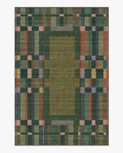 Ruggable Jungalow Collection Lad Olive 185 x 275cm Flatwoven £429, Tufted £599