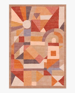 Ruggable Jungalow Collection Orilla Sunset 185 x 275cm Flatwoven £429, Tufted £599