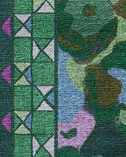 Ruggable Jungalow Collection Vera Green Plum 150 x 215cm Flatwoven £349, Tufted £479 1