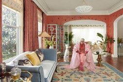 Iris Apfel Flutterby Multicolor Rug