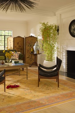 Iris Apfel Colourful Loom Mango Rug