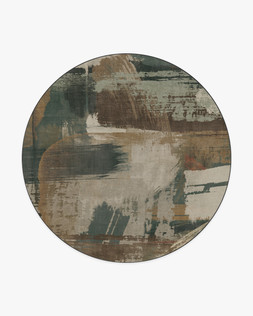 Architectural Digest Dresden Shadow Multicolour Rug Flatwoven 245 round £459