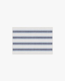 Cosette Stripe Ivory & Indigo Rug 60x90 £99