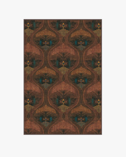 Matthew Williamson Pluma Rosewood Rug 120x185 Flatwoven - £249.00