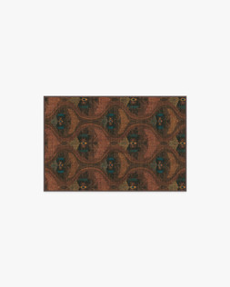 Matthew Williamson Pluma Rosewood Rug 60x90 Flatwoven - £119.00