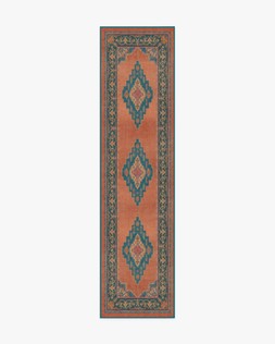 Matthew Williamson Sunset Bazaar Tropic Coral Rug 75x305 - £249.00